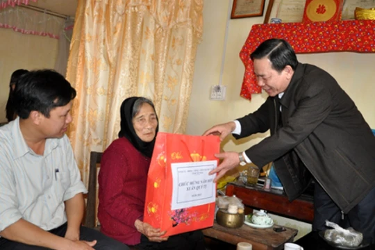 Dành hơn 362 tỷ đồng tặng quà Tết cho người có công