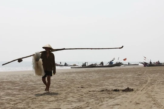 Một bãi biển đẹp ở Quảng Xương. (Ảnh mang tính chất minh họa; Nguồn: Internet)