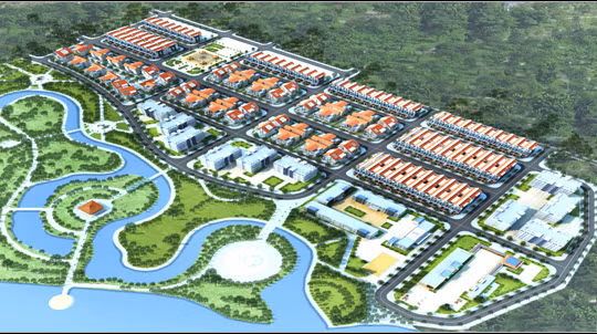 Phối cảnh tổng thể dự án The Diamond Park. (Nguồn: batdongsan)