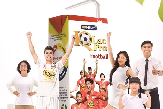 VPMilk từng khiến nhiều người ngỡ ngàng với hợp đồng tài trợ khủng cho HAGL. (Ảnh: Internet)