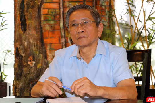 GS Nguyễn Minh Thuyết, Tổng Chủ biên Chương trình giáo dục phổ thông (ảnh: Đăng Khoa)