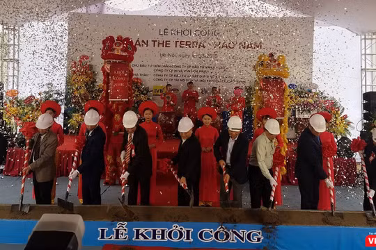 Khởi công dự án The Terra – Hào Nam. (Ảnh: X.T)
