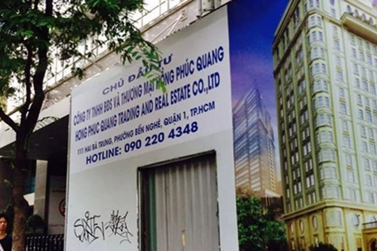 Vợ chồng ông Khoa “khàn” âm thầm rút khỏi dự án 2 mặt tiền Quận 1. (Ảnh: Internet)