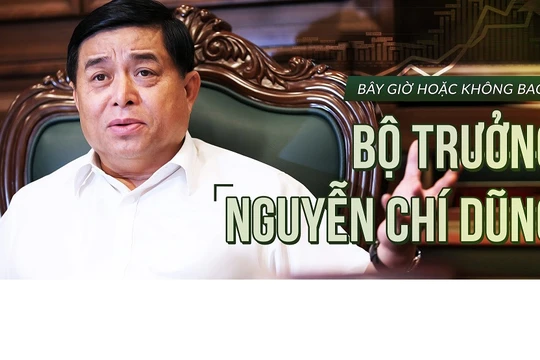 Bộ trưởng Bộ Kế hoạch và Đầu tư Nguyễn Chí Dũng.