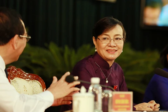 Bà Nguyễn Thị Quyết Tâm đứng thứ 2 về phiếu tín nhiệm cao