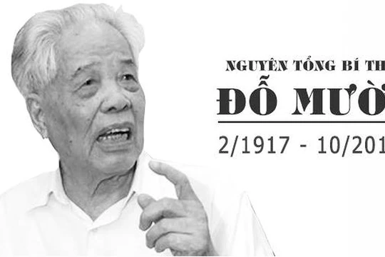 Đồng chí Đỗ Mười, nguyên Tổng Bí thư Ban Chấp hành Trung ương Đảng.