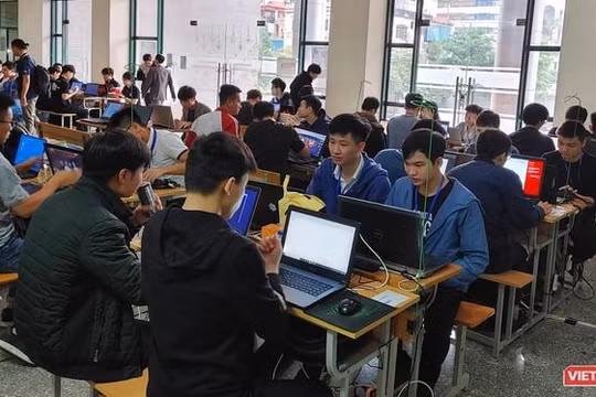 Một buổi thi vòng Sơ khảo Sinh viên với An toàn thông tin ASEAN.