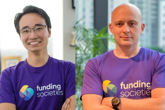 Kelvin Teo - Đồng sáng lập & Giám đốc Điều hành Tập đoàn, Funding Societies Modalku và Ryan Galloway - Giám đốc Quốc gia, Funding Societies Việt Nam.