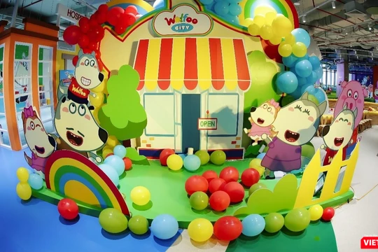 Phim hoạt hình Wolfoo được sản xuất tại studio của Sconnect.