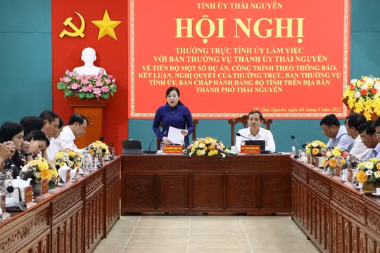 Bí thư Tỉnh ủy Nguyễn Thanh Hải phát biểu chỉ đạo tại Hội nghị.