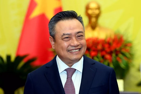 Chủ tịch UBND TP Hà Nội Trần Sỹ Thanh.