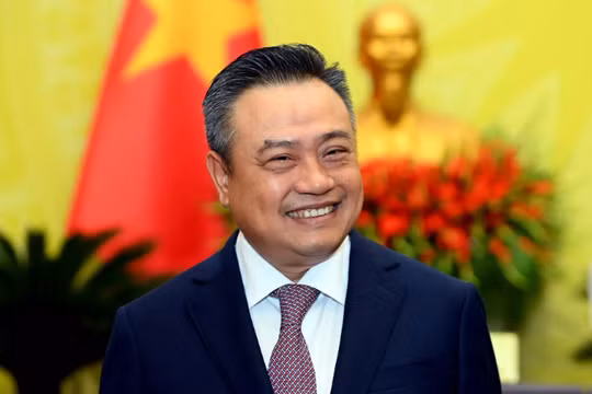 Chủ tịch UBND TP Hà Nội Trần Sỹ Thanh.