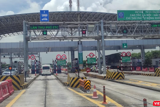 Sẽ triển khai thu phí không dừng ETC trên tất cả các tuyến cao tốc từ ngày 1/8 tới.