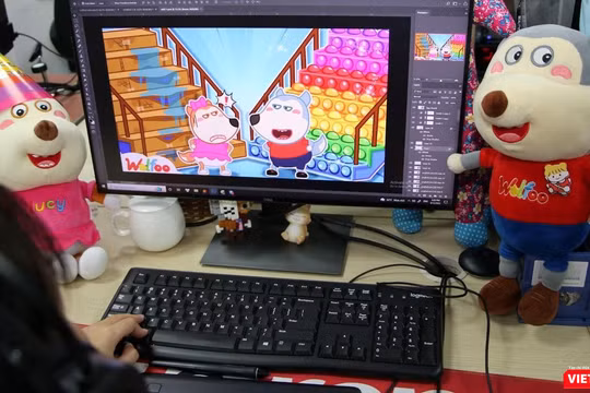 Studio tạo ra series phim hoạt hình Make in Vietnam Wolfoo thu hút hơn 50 triệu người xem trên toàn cầu.