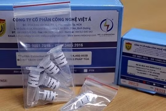 Thu hồi đăng ký lưu hành đối với kit xét nghiệm của Công ty Việt Á.