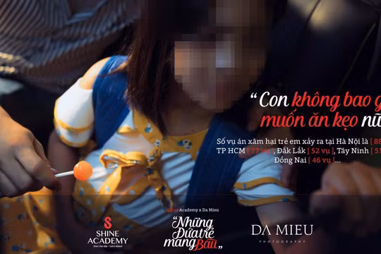 Bộ ảnh" Những đứa trẻ mang bầu" được công bố rõ mặt toàn bộ các em bé là mẫu nhí 