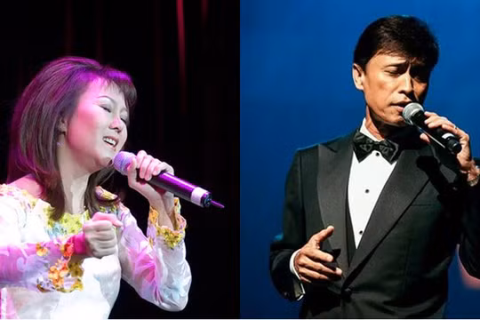 Ca sĩ Thái Hiền và Tuấn Ngọc