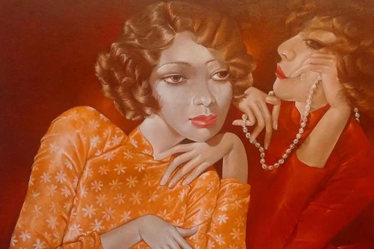 Nhiều tranh tượng độc đáo đã được gửi tặng chương trình đấu giá online "tiếp sức đến trường" cho trẻ mồ côi 