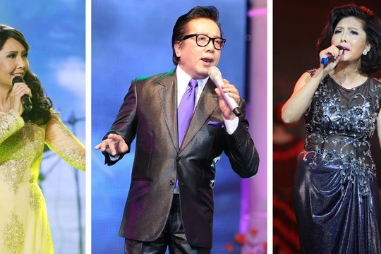 Ca sĩ Họa Mi và Elvis Phương hát tình ca Lam Phương 