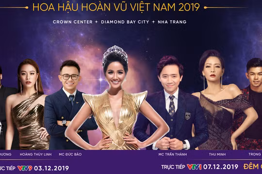 Các sao xuất hiện lộng lẫy trong đêm bán kết và chung kết Hoa hậu Hoàn vũ Việt Nam 2019 