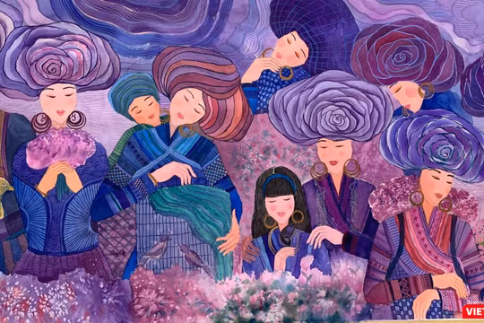 "Mơ hoang" - Tranh Hà Hùng Dũng 