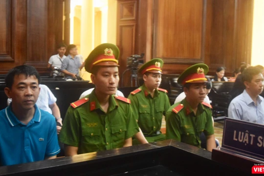 Bị cáo Nguyễn Minh Hùng, Võ Mạnh Cường, Bùi Ngọc Duy, Phạm Anh Kiệt – các đối tượng bị đề xuất mức phạt tù cao nhất trong vụ VN Pharma