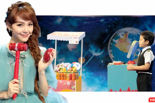 Minh Hằng cực kỳ phấn khích với "ông chủ nhỏ tuổi nhất Việt Nam" - cậu bé Vũ Lâm mới chỉ 7 tuổi đã khởi nghiệp 