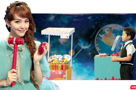 Minh Hằng cực kỳ phấn khích với "ông chủ nhỏ tuổi nhất Việt Nam" - cậu bé Vũ Lâm mới chỉ 7 tuổi đã khởi nghiệp 