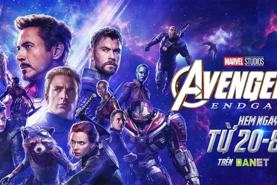Bộ phim có doanh thu cao nhất mọi thời đại “AVENGERS: ENDGAME” đã chính thức phát sóng tại Việt Nam.