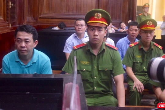 Bị cáo Nguyễn Minh Hùng - nguyên Chủ tịch HĐQT, TGĐ Công ty VN Pharma - tại phiên xử ngày 26/9