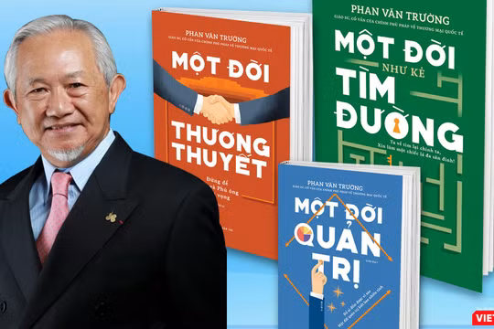 Bộ sách "Kết tinh một đời" của GS Phan Văn Trường ra mắt đúng ngày Nhà giáo Việt Nam 20/11