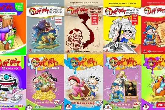 Tranh chấp nóng bỏng quyền tác giả bộ truyện tranh "Thần đồng Đất Việt" 