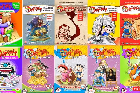 Tranh chấp nóng bỏng quyền tác giả bộ truyện tranh "Thần đồng Đất Việt" 