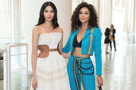 Hoa hậu H' Hen Niê và á hậu Hoàng Thùy cùng tỏa sáng 