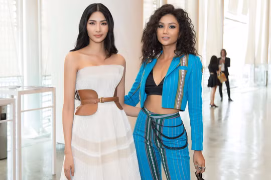 Hoa hậu H' Hen Niê và á hậu Hoàng Thùy cùng tỏa sáng 