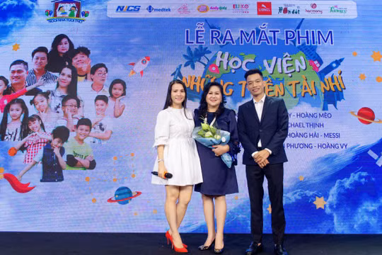 Nữ diễn viên của Ngôi nhà Tuổi thơ cũng là nhà sản xuất của series phim “Học viện những thiên tài nhí” 