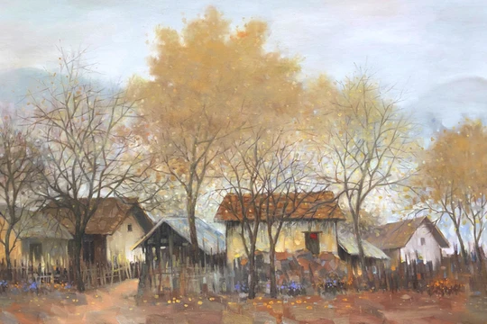 Tranh của họa sĩ Nguyễn Văn Đức 