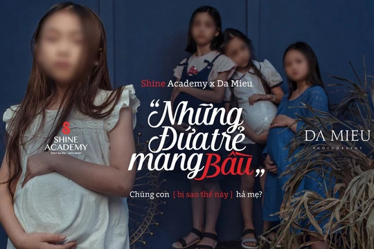 Bộ ảnh “Những đứa trẻ mang bầu” gây cảm giác ghê sợ