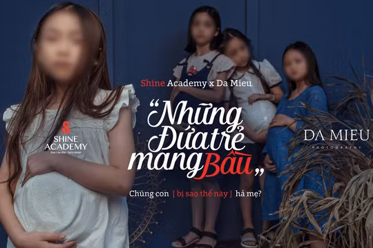 Bộ ảnh “Những đứa trẻ mang bầu” gây cảm giác ghê sợ