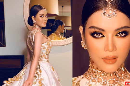 Lý Nhã Kỳ khác lạ, hóa thành "công chúa" với phục trang Ấn Độ