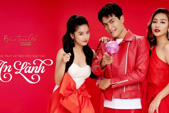 Hoàng Yến Chibi, Khả Ngân và Quốc Anh gửi lời chúc Giáng sinh an lành đến khán giả 