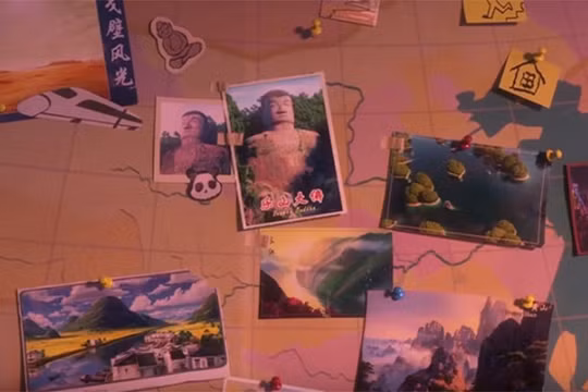 Ảnh: Khán giả chụp lại hình ảnh trên phim “Everest - người tuyết bé nhỏ” lúc chiếu công khai tại CGV