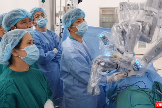 Phẫu thuật Robot ở BV Chợ Rẫy mang lại cơ hội chiến thắng ung thư cho nhiều bệnh nhân 