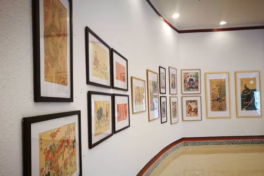 62 bức tranh dân gian Hàng Trống, Đông Hồ, Kim Hoàng, Làng Sình... đến với đất Bạc Liêu 