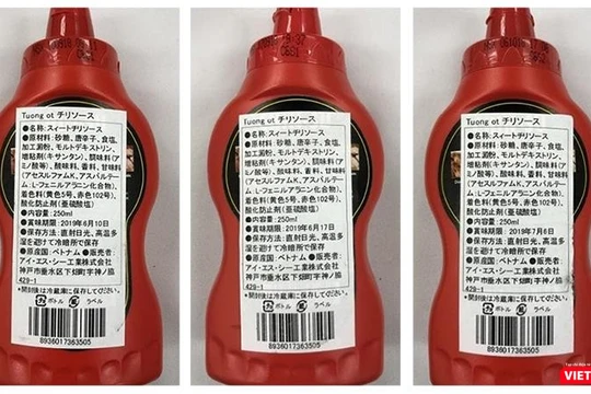 Tương ớt Chin-su bị Nhật buộc thu hồi (Hình ảnh từ city.osaka)