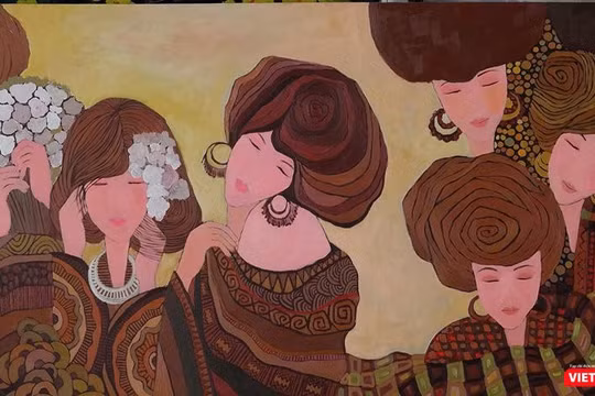 Tranh gốc của họa sĩ Hà Hùng Dũng bị ngang nhiên sao chép kinh doanh kiếm lời 