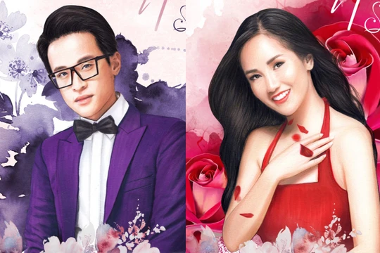 Nam ca sĩ Hà Anh Tuấn và diva Hồng Nhung