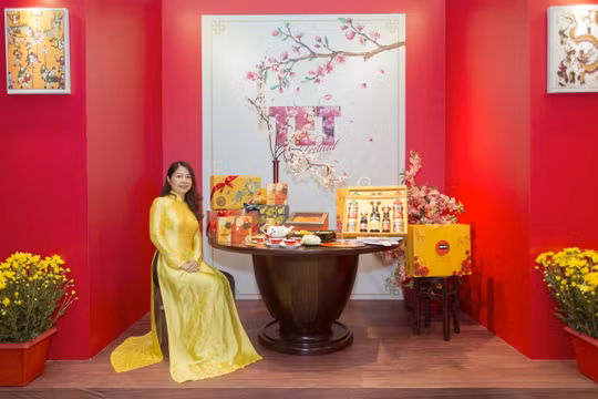 Gian hàng Tết Miền Bắc được mang vào Lễ hội Tết Việt 