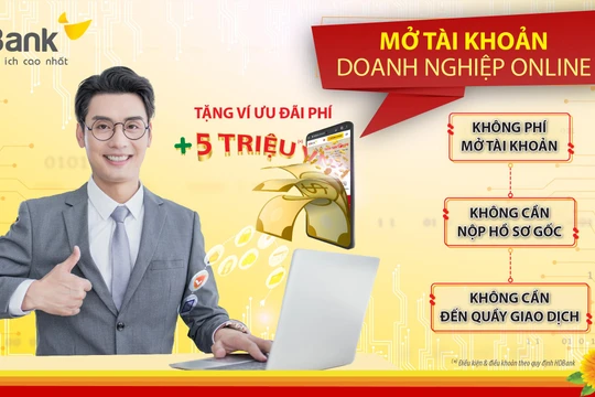 Mở tài khoản doanh nghiệp online với nhiều ưu đãi từ HDBank
