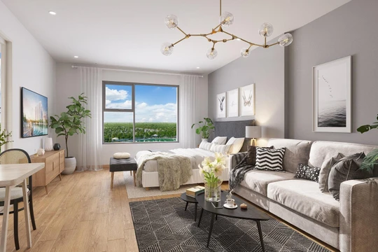 Các căn hộ Studio được thiết kế thông minh cùng không gian mở, tối ưu công năng sử dụng, đang là xu thế chọn nhà của các bạn trẻ Việt.